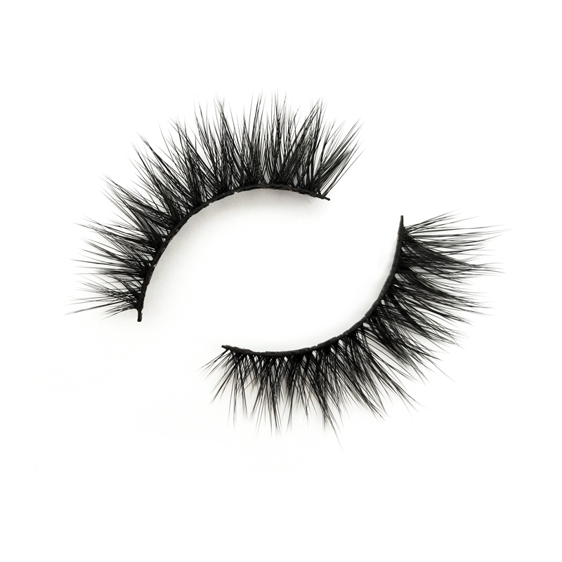 Inquiry for 100% Handmade and reusable soft band and light weight wispy 3d silk lashes supplierXJ37